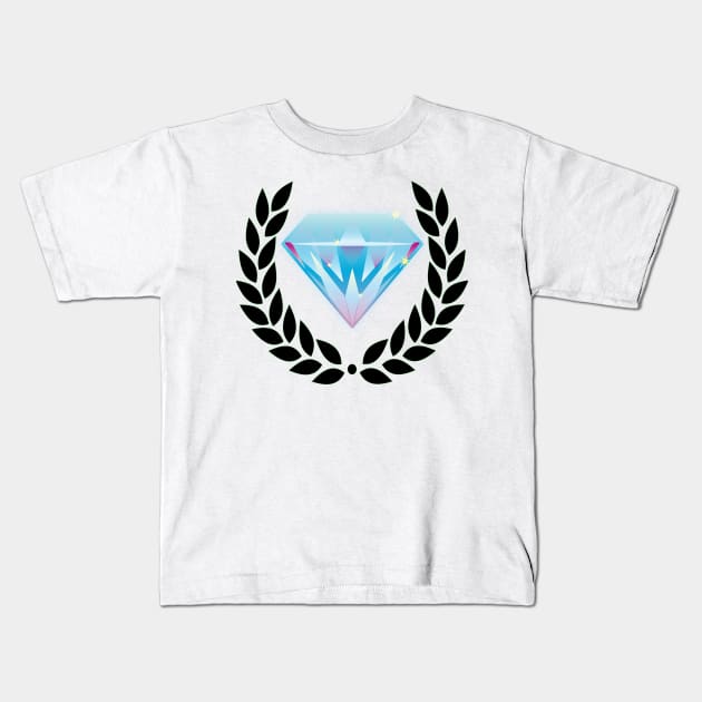 Diamond Kids T-Shirt by hldesign